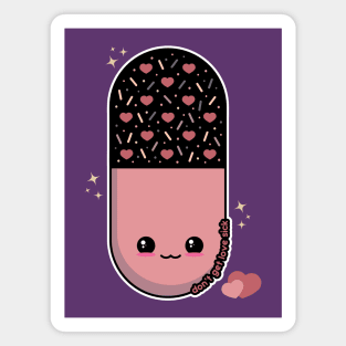 Kawaii Love Pill Magnet